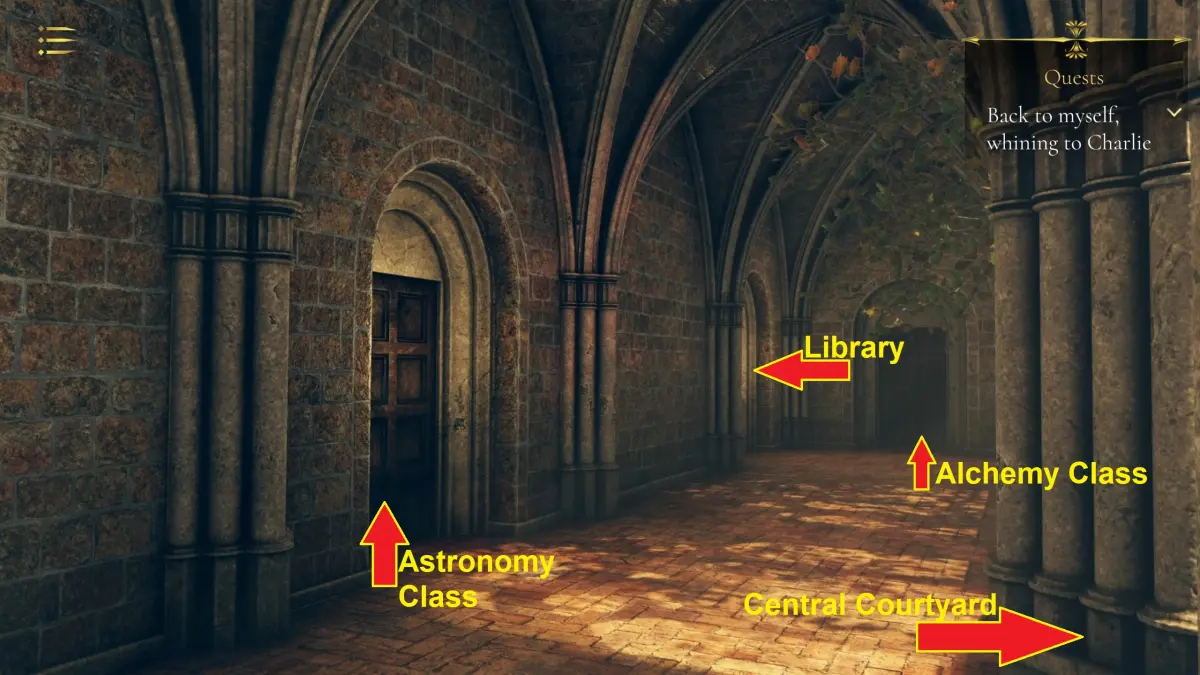 Magic Pussy: Chapter 1 - Map & Character Locations