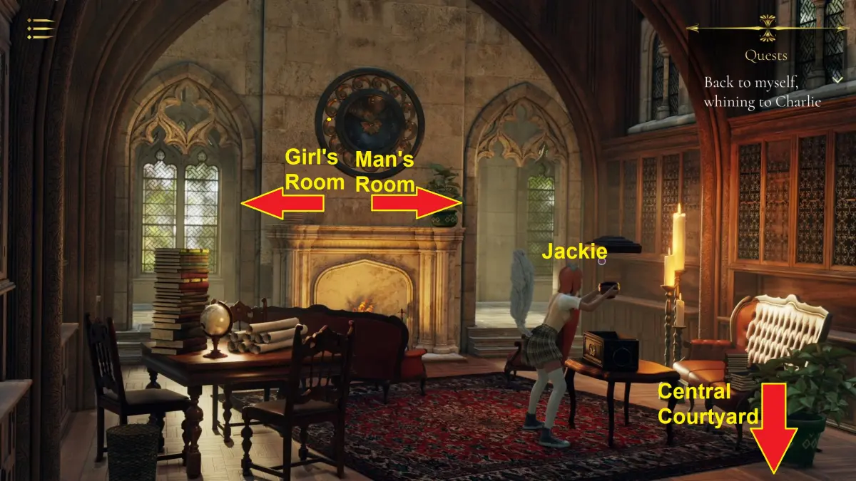 Magic Pussy: Chapter 1 - Map & Character Locations