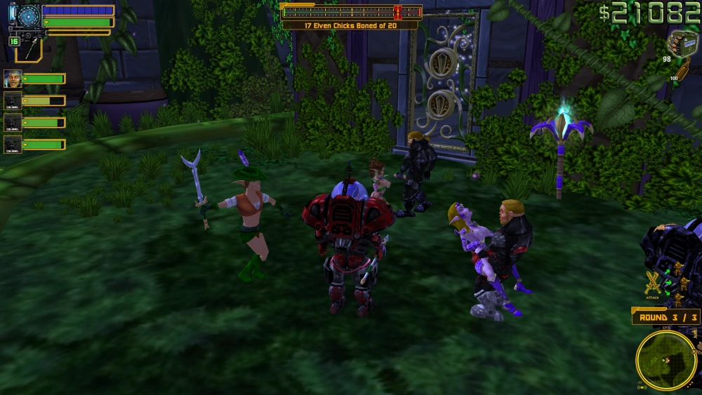 BoneCraft - a glorious tale of marines and elves