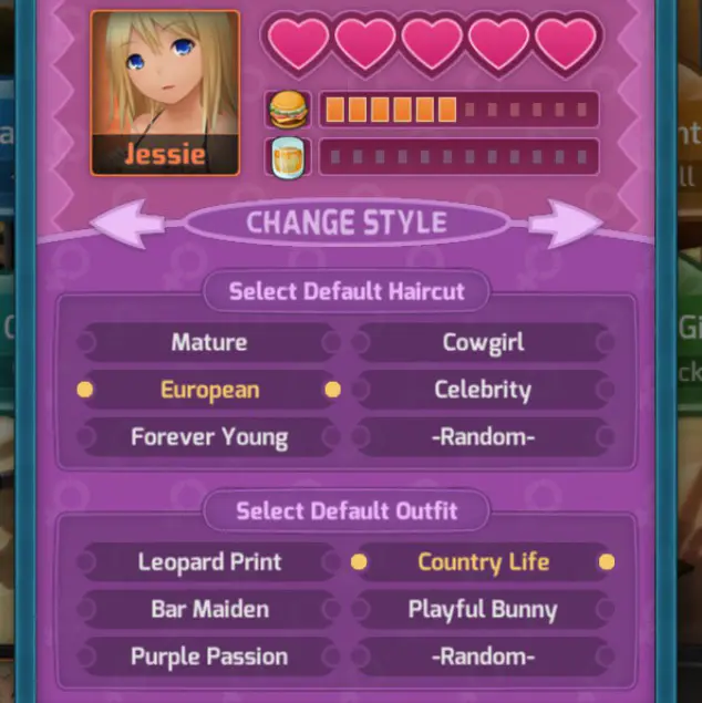 HuniePop All Girls Guide