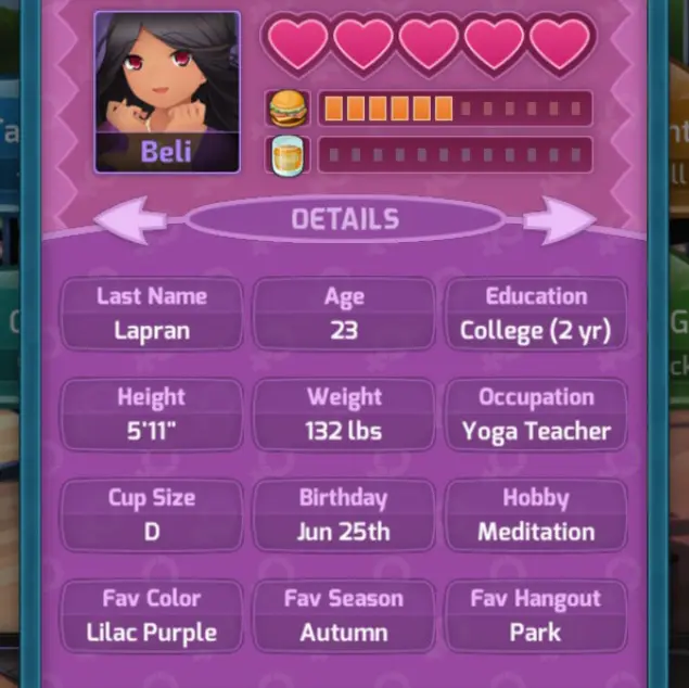 HuniePop All Girls Guide